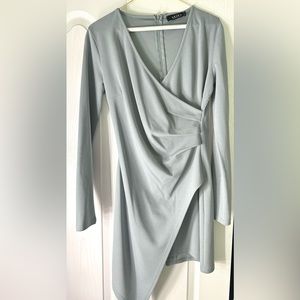 MID LENGTH SAGE GREEN DRESS
